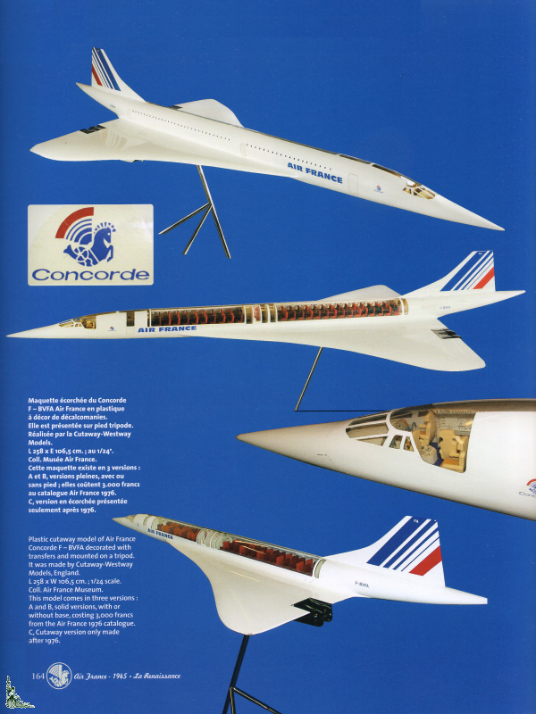 Models of the Sky Air France Museum French book 